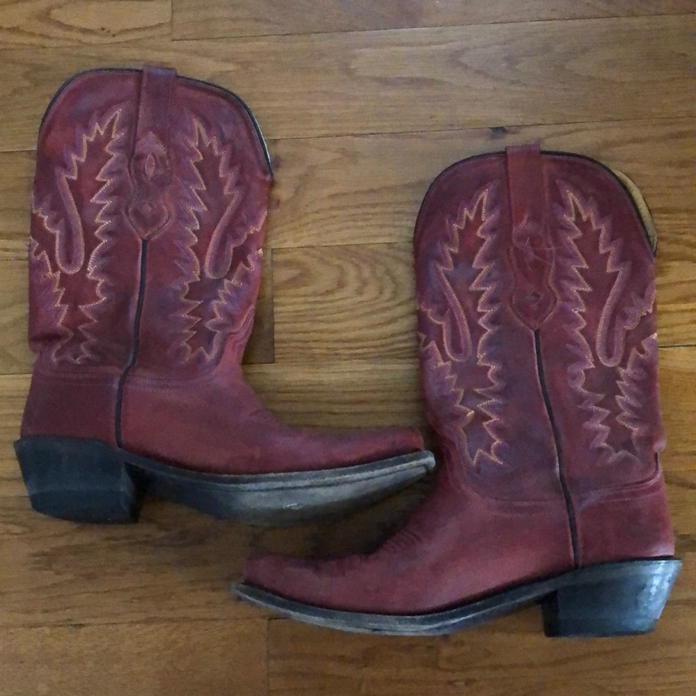 Red Cowgirl boots